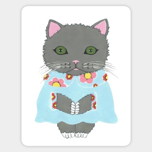 CHIC Cat Painting Sticker